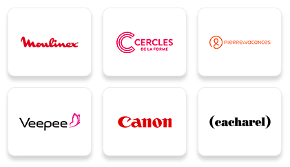 Logos d'enseignes éligibles à Kadéos Connect