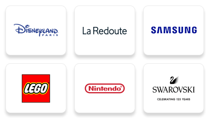 Logos d'enseignes éligibles à Kadéos Connect